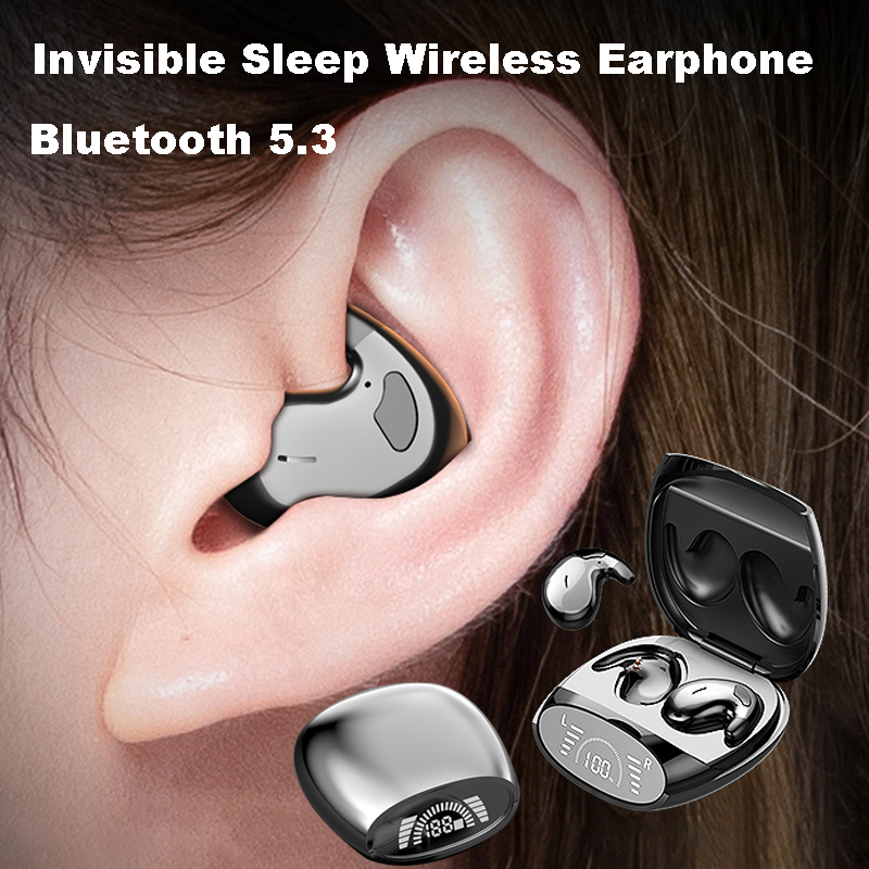 Tws Earbuds Bluetooth 5.3 - Sleep Invisible Earbuds Tiny Mini Headphones