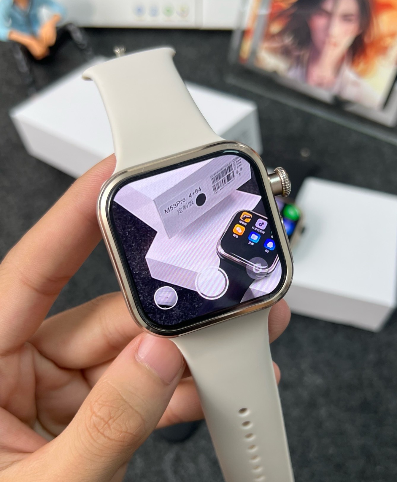 [Wide Screen M53Pro] W527 chip - Smartwatches recension och pris