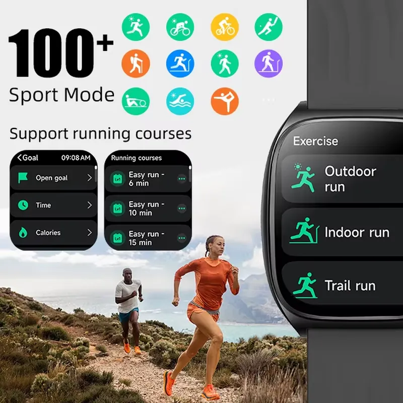 2025 Fashion Man Smart Watch M - Smartwatches recension och pris
