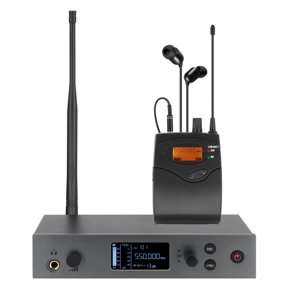 In ear monitoring system, UHF  - In Ear Monitors For Singers recension och pris