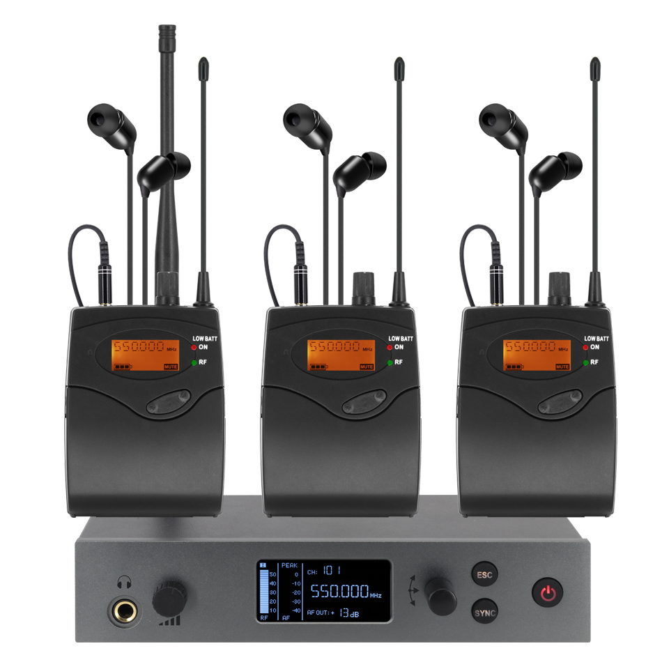 In ear monitoring system, UHF  - In Ear Monitors For Singers recension och pris