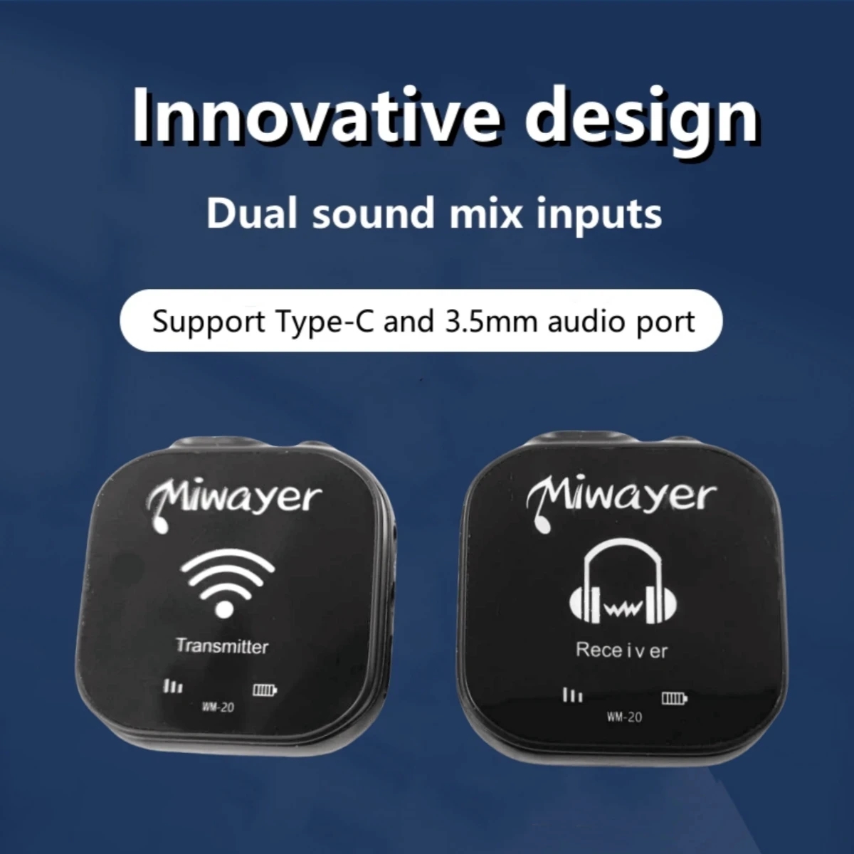Miwayer WM-20 5.8G Wireless In - In Ear Monitors For Singers recension och pris