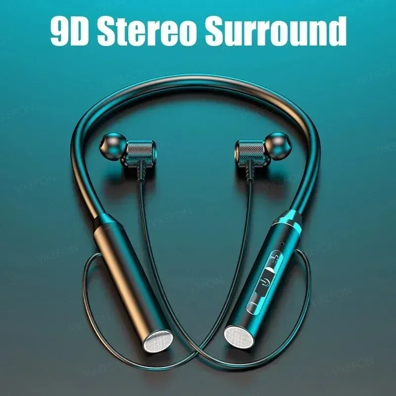 Wireless Headphones Bluetooth  - Magnetic Neckband Sports Earphones recension och pris