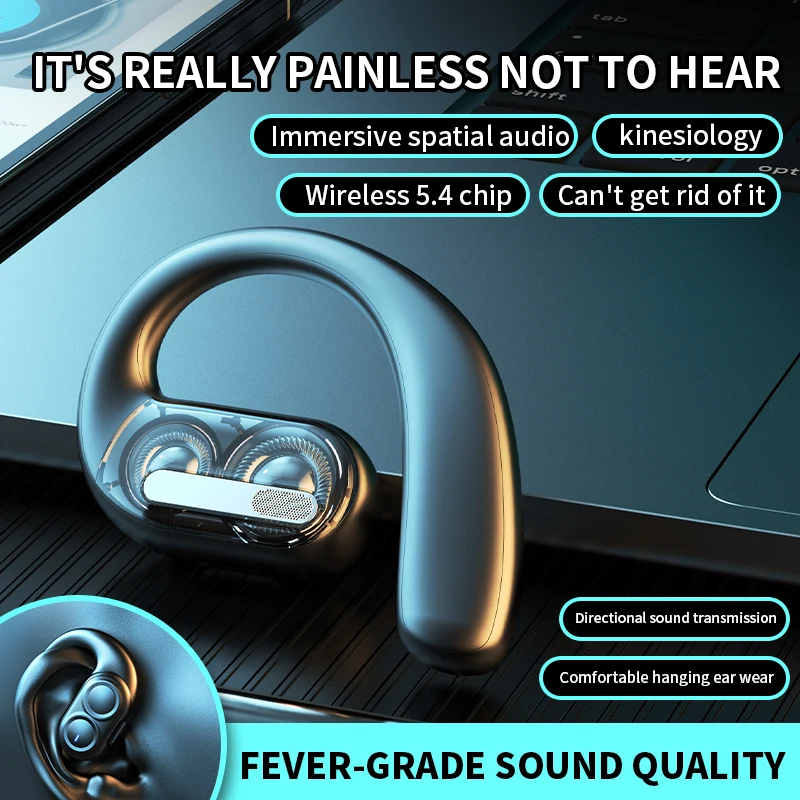 Wireless Bluetooth Headphones  - Open Ear Air Conduction Headphones recension och pris