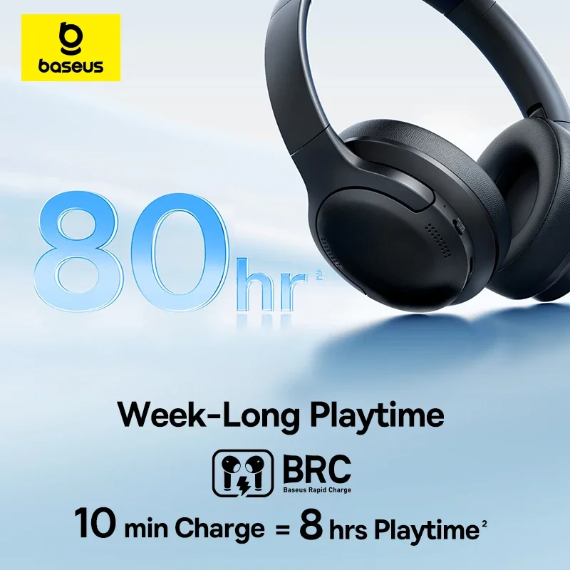 Baseus BH1 Lite Wireless Headp - Anc Wireless Over Ear Headphones recension och pris