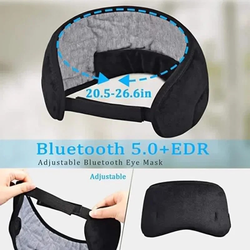 3D Eye Mask Bluetooth Headphon - Sleep Mask Headphones Bluetooth recension och pris