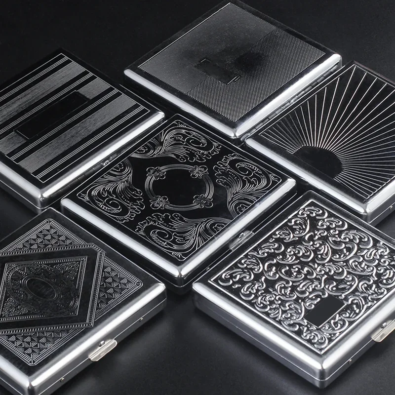 Metal Cigarette box stainless  - Laptops recension och pris