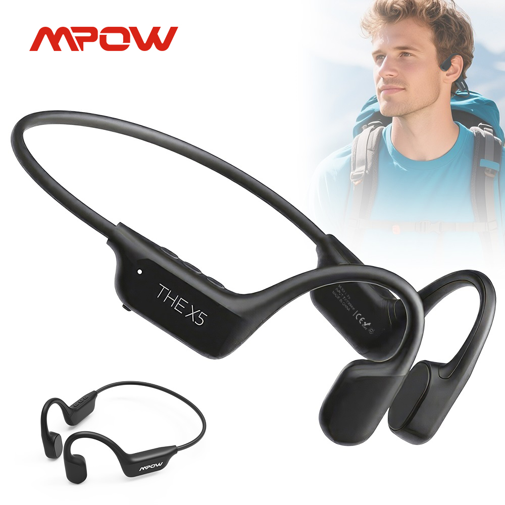 Mpow X5 Bone Conduction Headph - Bone Conduction Running Headphones recension och pris