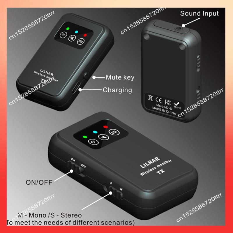 ABNR Wireless In Ear Monitor S - In Ear Monitors For Singers recension och pris