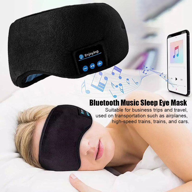 Bluetooth Wireless Headphones  - Sleep Mask Headphones Bluetooth recension och pris