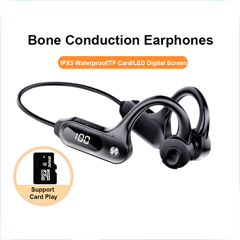 Bone Conduction Bluetooth 5.3  - Bone Conduction Running Headphones recension och pris