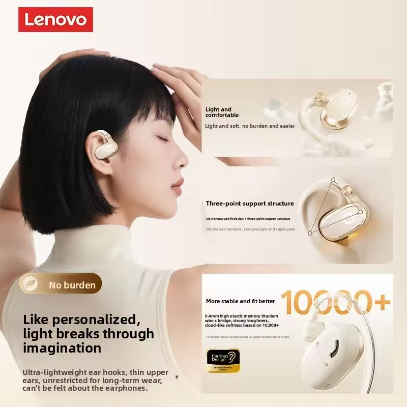 Lenovo EA366 Bluetooth Wireles - Anc Wireless Over Ear Headphones recension och pris