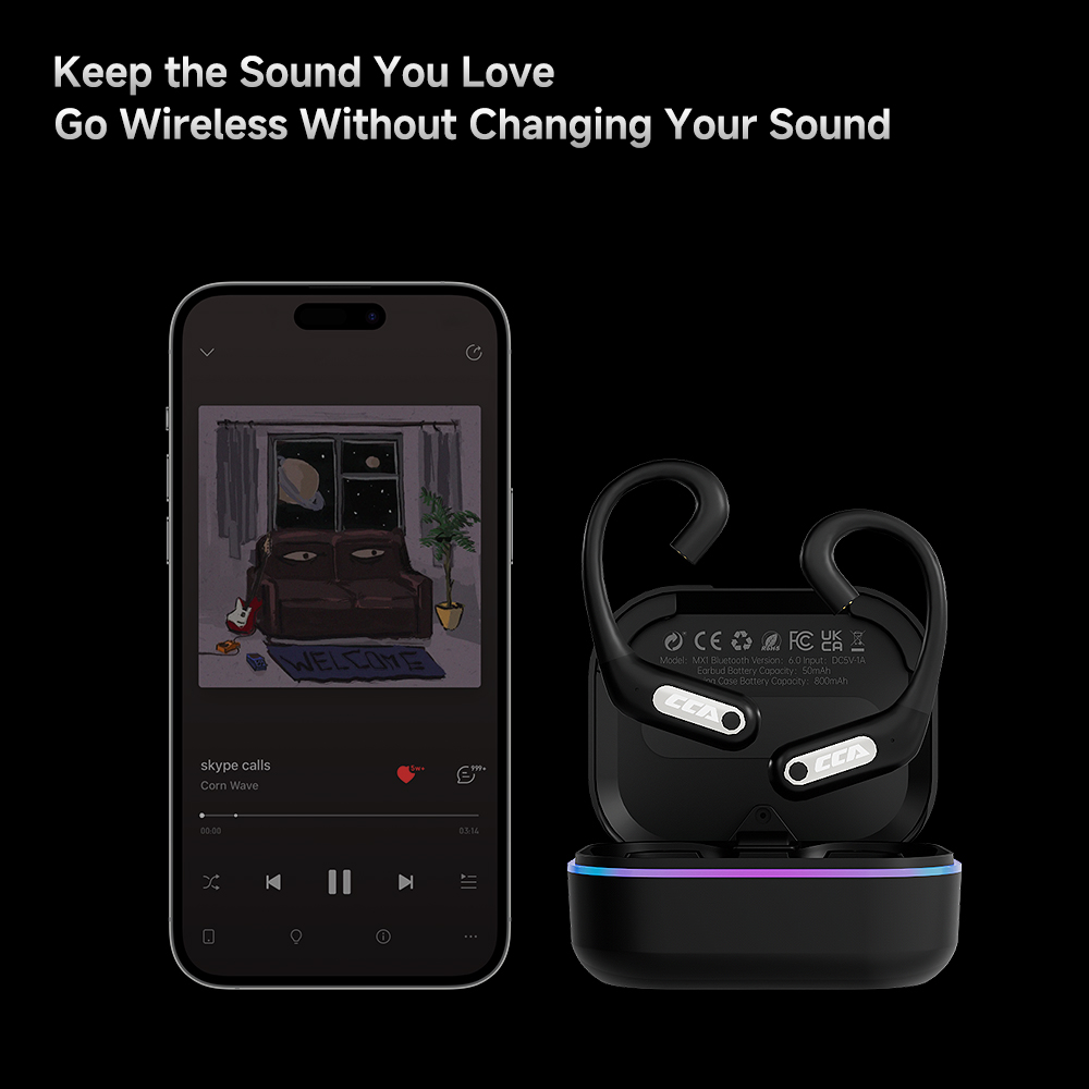 CCA MX1 HD Bluetooth-Compatibl - Type C Wired Earphones With Mic recension och pris
