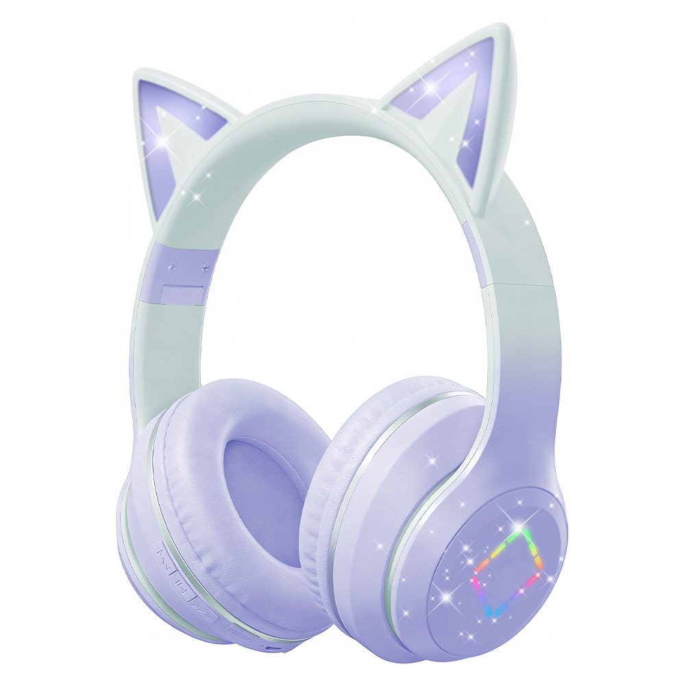 Lovely Kawaii Cat Ear Wireless - Cat Ear Bluetooth Headset Led recension och pris