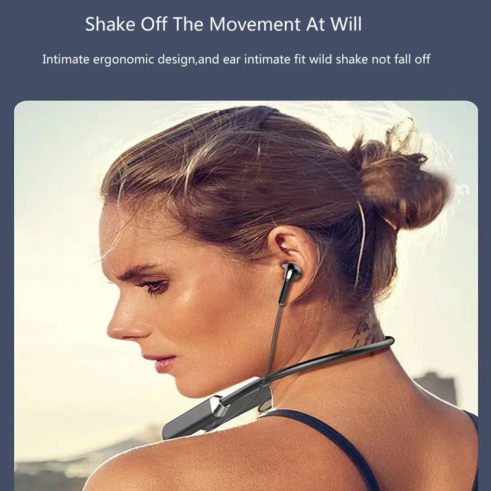 Wireless Headphones Bluetooth  - Magnetic Neckband Sports Earphones recension och pris