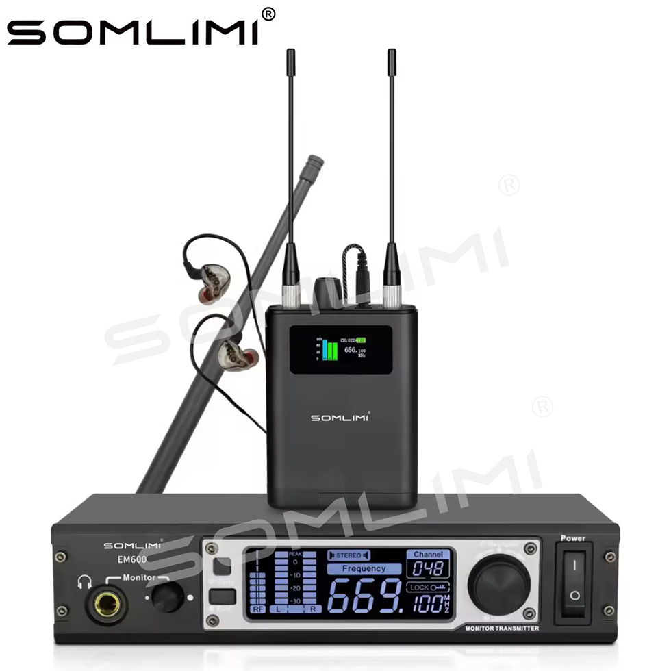 SOMLIMI Professional EM600 In  - In Ear Monitors For Singers recension och pris