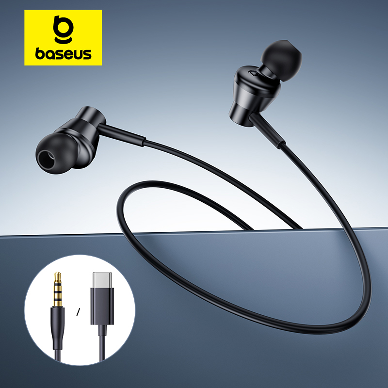 Baseus Encok CZ11/HZ11 Wired E - Type C Wired Earphones With Mic recension och pris