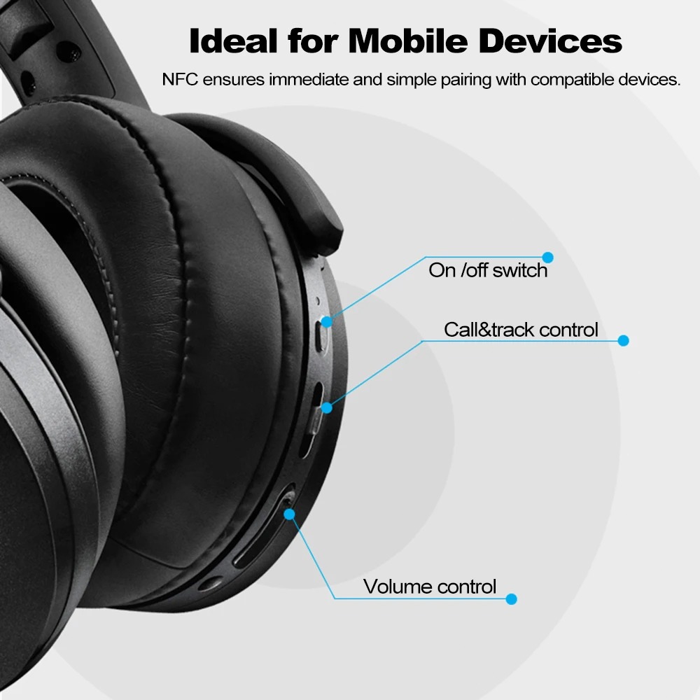 Original Sennheiser HD 4.50 BT - Anc Wireless Over Ear Headphones recension och pris