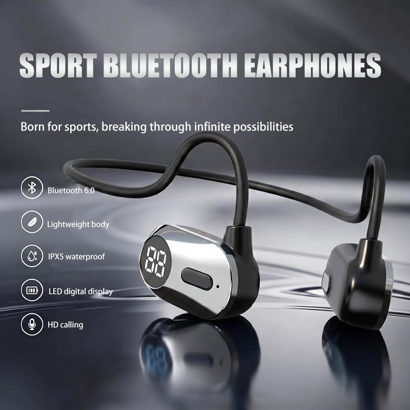 Non-In-Ear Sports and Running  - Bone Conduction Running Headphones recension och pris
