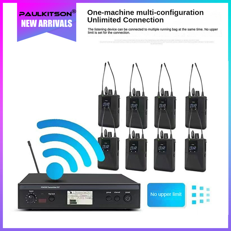 Paulkitson PSM300 UHF Wireless - In Ear Monitors For Singers recension och pris