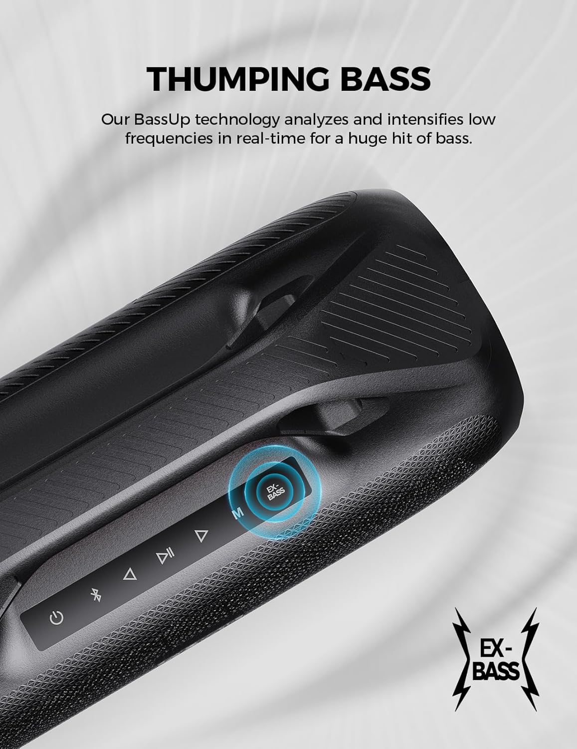Portable 100W For Bluetooth Sp - Portable Bluetooth Speaker Waterproof Ipx7 recension och pris