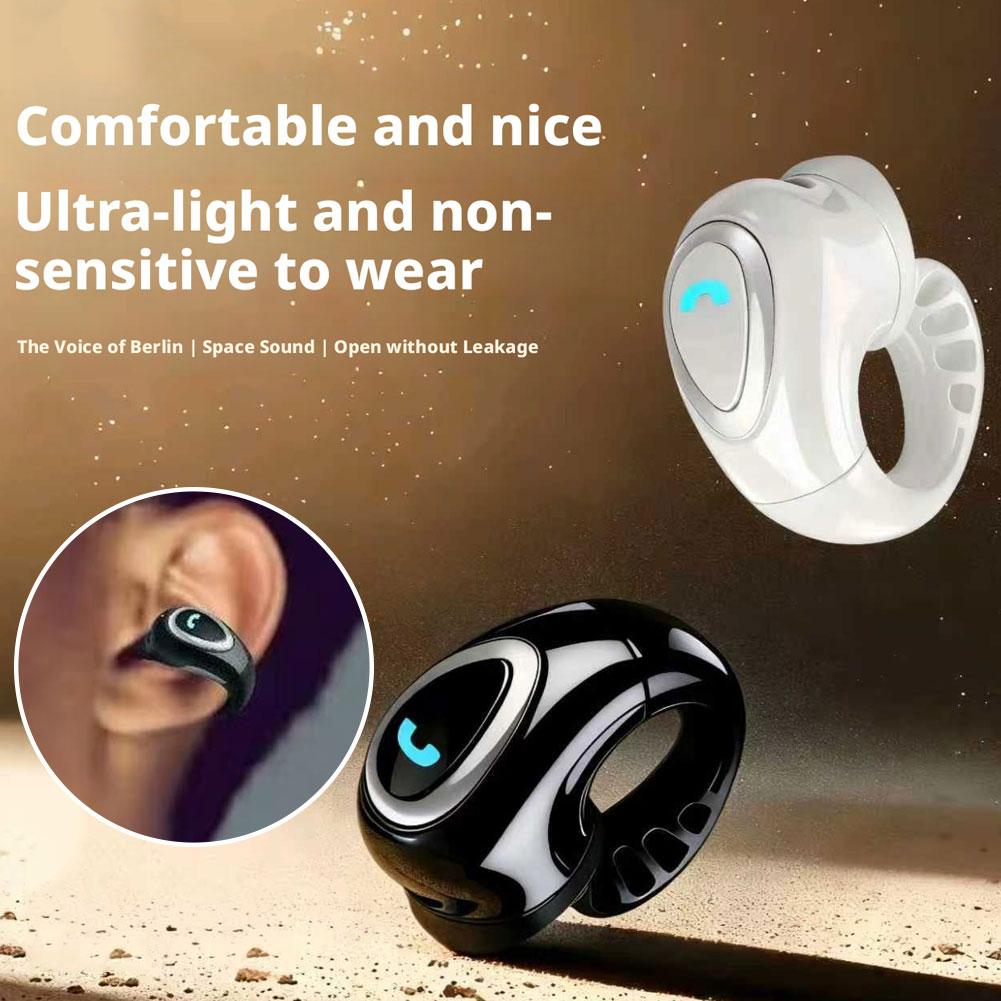 Bluetooth Wireless Ear-clip Si - Open Ear Air Conduction Headphones recension och pris