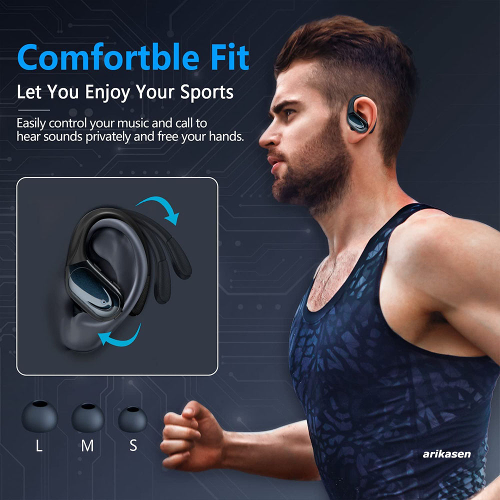 Wireless Earbuds Sport Bluetoo - Anc Wireless Over Ear Headphones recension och pris