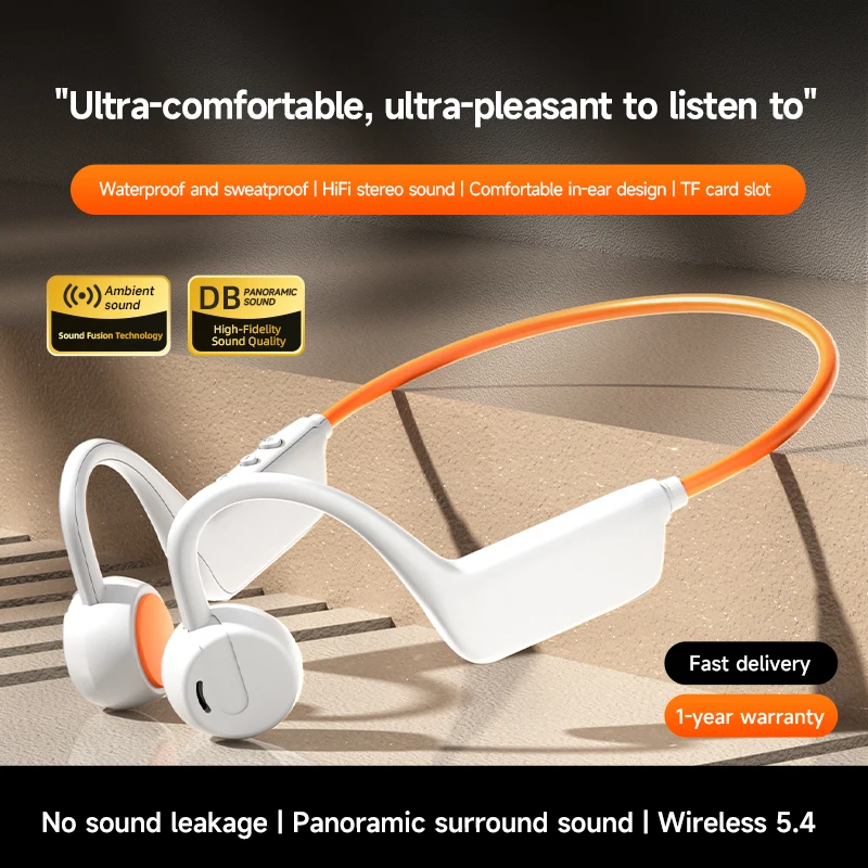 Bone Conduction Bluetooth Earb - Bone Conduction Running Headphones recension och pris