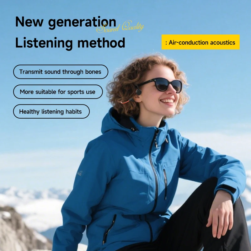 Bone Conduction Bluetooth Earb - Bone Conduction Running Headphones recension och pris