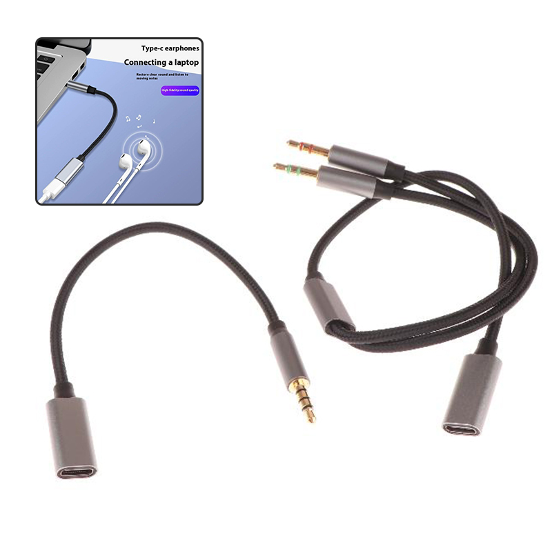 1Pcs Phone Tablet PC Accessori - Type C Wired Earphones With Mic recension och pris