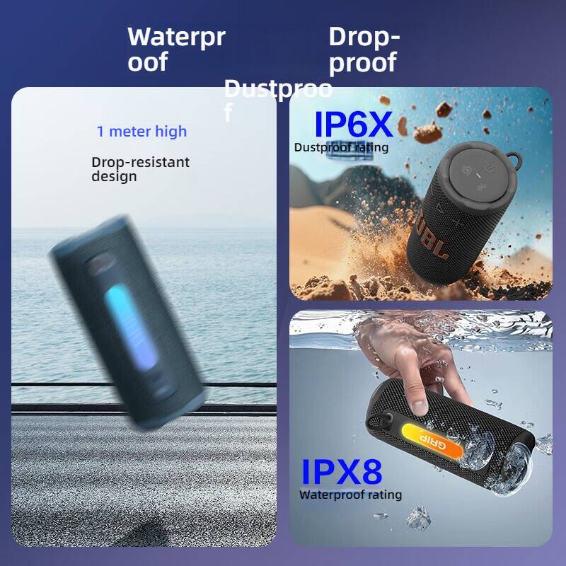 Skiing Banquet JBL GRIP IPX7 W - Portable Bluetooth Speaker Waterproof Ipx7 recension och pris