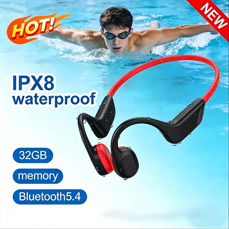2026 New Bone Conduction Bluet - Bone Conduction Running Headphones recension och pris