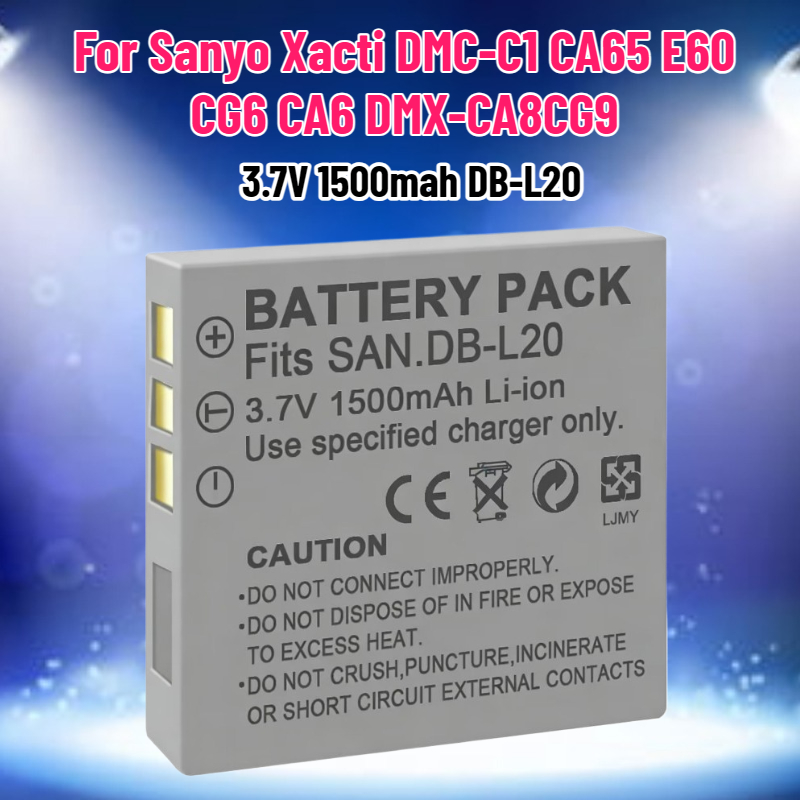 3.7V 1500mah DB-L20 Battery fo - Drones recension och pris