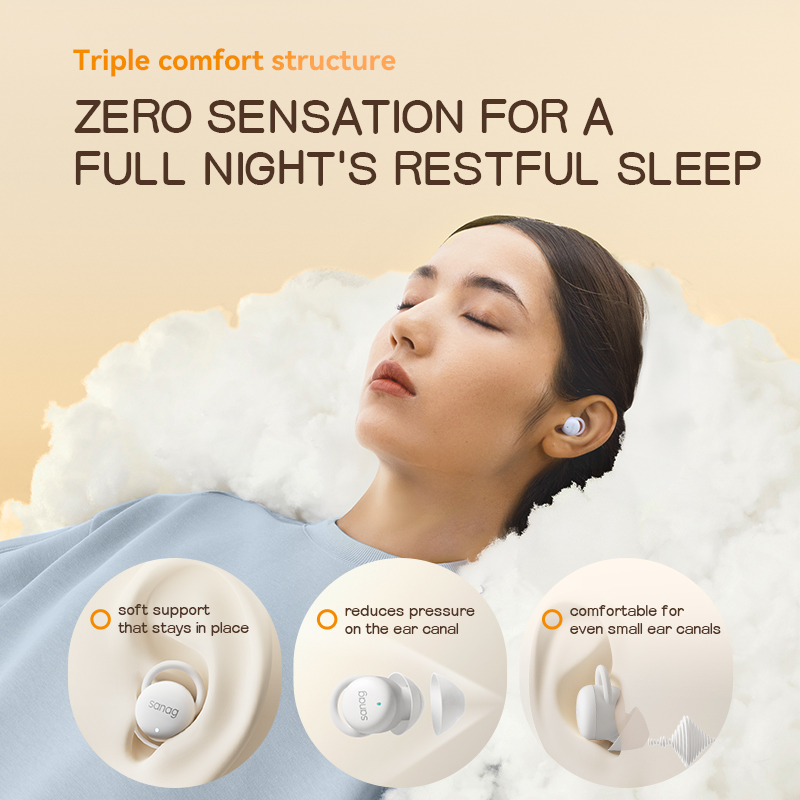 Sanag J20 Wireless Earphones S - Sleep Mask Headphones Bluetooth recension och pris