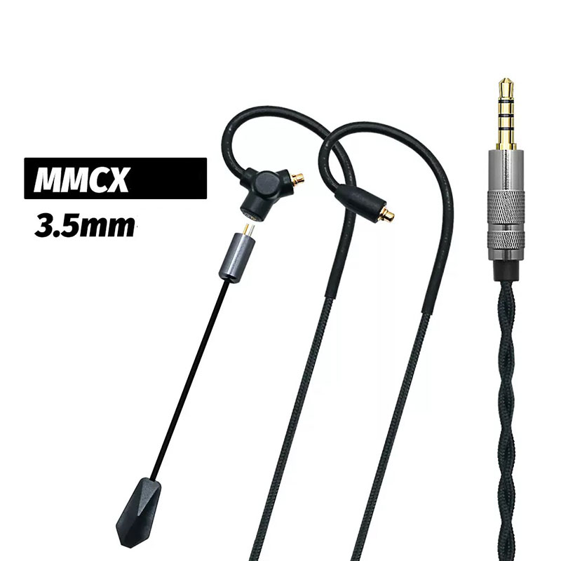 0.78 QDC MMCX Gaming Earphone  - Type C Wired Earphones With Mic recension och pris