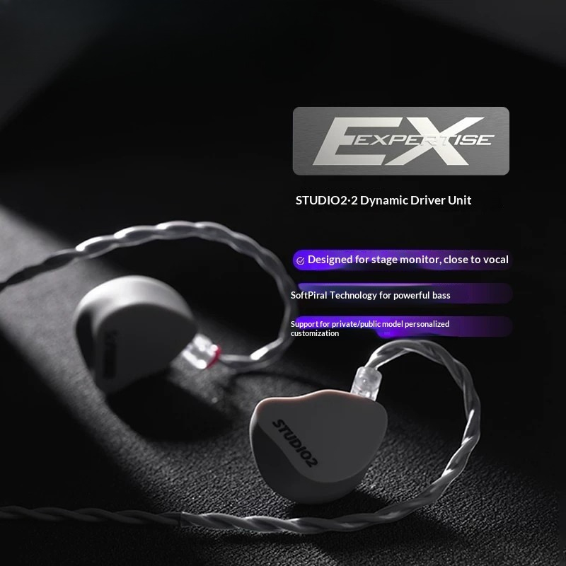 Softears Studio2 HiFi Wired He - In Ear Monitors For Singers recension och pris