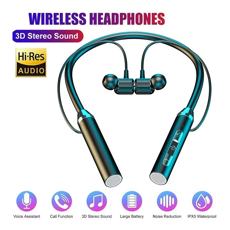 Bluetooth 5.0 Neckband Earphon - Magnetic Neckband Sports Earphones recension och pris